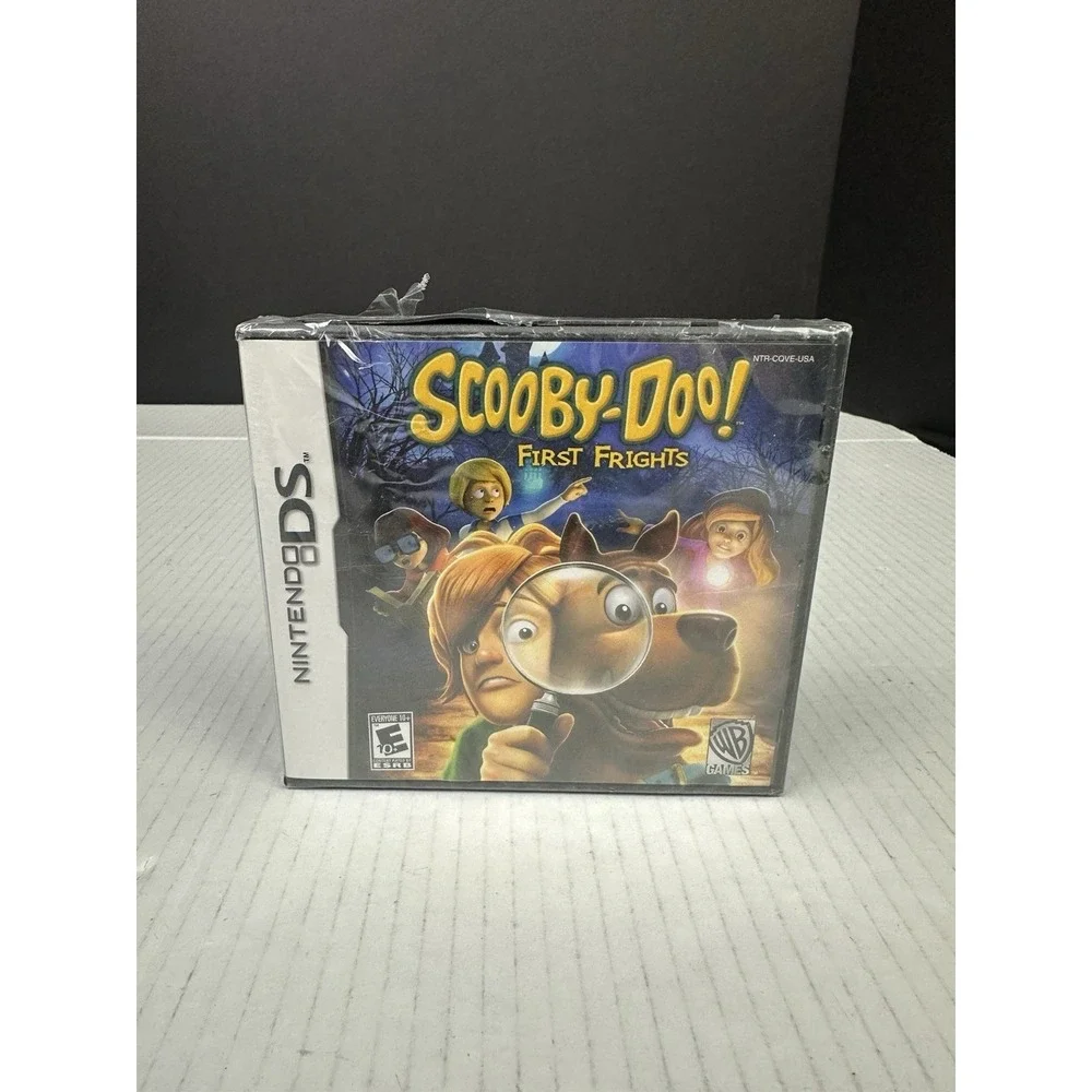 Scooby-Doo First Frights 3DS Nintendo Packaging Has Small Tear. See Pictures